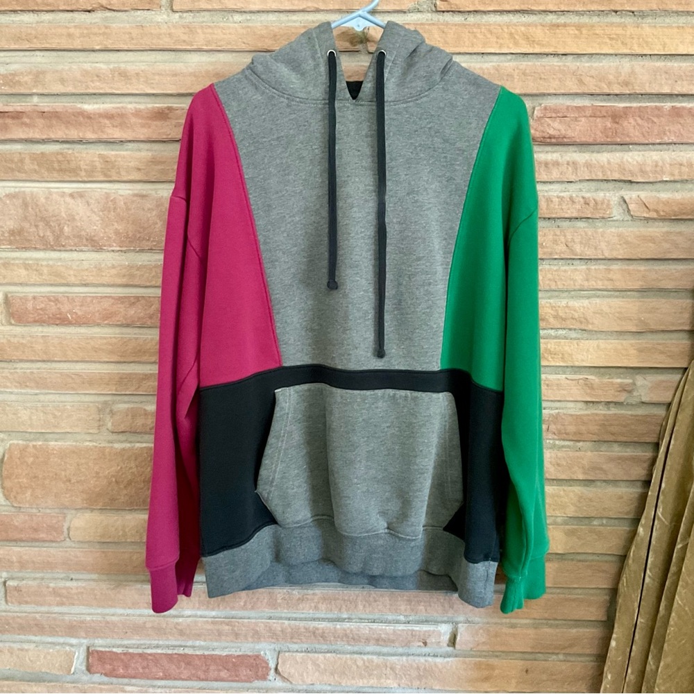 Empyre Men’s Colorblock Hoodie Y2K Medium